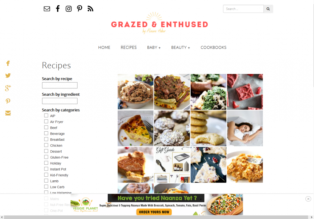 Grazed and Enthused - Recipes